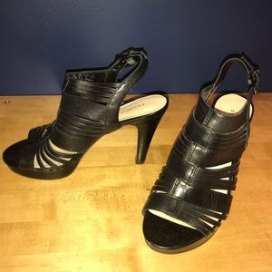 Strappy leather sandals